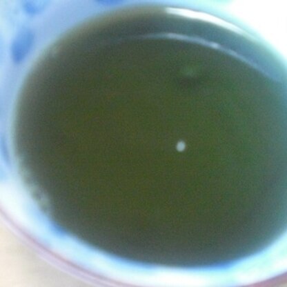 健康青入り緑茶を飲んで
一日が始まる・・・・・・・・
そんな感じでしょうか？
いつもごちそうさま・・・・・・・
(*^_^*)